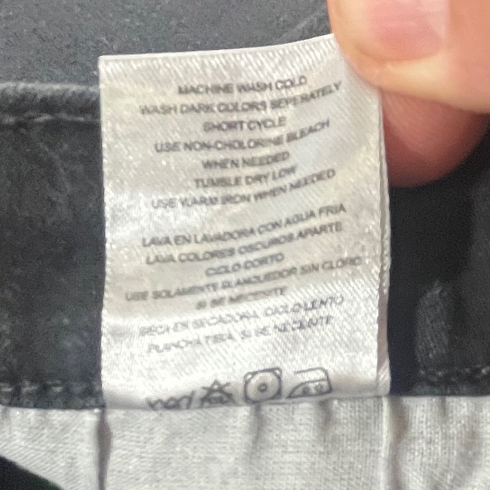 Beverly Hills Polo Club Boys Faded Black Slim Straight Jeans Size 8 EUC - Picture 5 of 8